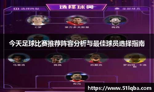 今天足球比赛推荐阵容分析与最佳球员选择指南